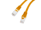 Patchcord Lanberg UTP kat.6 5m LSZH CU fluke passed pomarańczowy