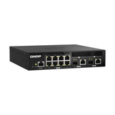 Switch zarządzalny QNAP QSW-M2108R-2C 8x 2,5GbE 2x 10GbE SFP+/RJ45 combo