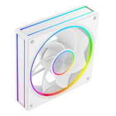 Wentylator Modecom Volcano LOOP 120 ARGB REVERSE FAN biały