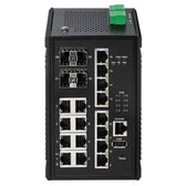 Switch zarządzalny Edimax IGS-5416P 16port 10/100/1000M PoE+ 4SFP Uplink Slots Switch