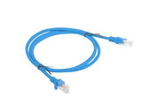 Patchcord Lanberg UTP kat.6 1m niebieski
