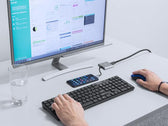 Hub USB Natec Fowler Multi Port mini USB-C PD, USB 3.0, HDMI 4K