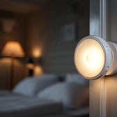 Lampa LED z sensorem ruchu Maclean MCE223 magnes, tylne podświetlenie 3xAAA tryby świecenia: ciągły, czujnik pir