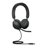 Słuchawki z mikrofonem Jabra Evolve2 40 USB-A UC Stereo przewodowe