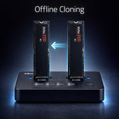 Stacja dokująca Qoltec dysków SSD M.2 NVMe | PCIe