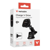 Ładowarka samochodowa magnetyczna bezprzewodowa Charge 'n' Drive Verbatim 15W