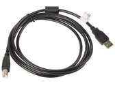 Kabel USB 2.0 Lanberg AM-BM Ferryt 1,8m czarny