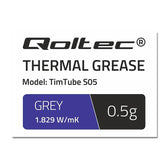 Pasta termoprzewodząca Qoltec TimTube S05 | 1.829 W/m-K | 0.5g | Szara