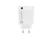 Ładowarka sieciowa Natec Ribera 1x USB-A 18W biała