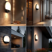 Lampa LED Maclean MCE291 GR z czujnikiem ruchu na podczerwień 1100lm 15W IP54 szara