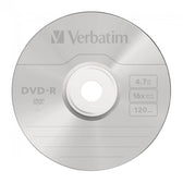 Płyta DVD-R Verbatim 16X 4.7GB (Slim 1) MATT SILVER