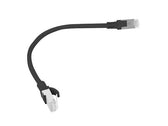 Patchcord Lanberg UTP kat.6 0,25m czarny