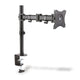 Stojak biurkowy pojedynczy z zaciskiem DIGITUS, 1xLCD, max. 27", max. 8kg, uchylno-obrotowy 360° (PIVOT)