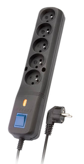 Listwa zasilająca Lestar LF-530WA 5+ 1,5m czarna