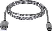 Kabel USB Defender AM-TYPE C 1m 2,1A biało-czarny
