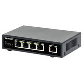 Switch niezarządzalny Intellinet 4x 10/100/1000 Mbps PoE+, 1x RJ45 Uplink, desktop