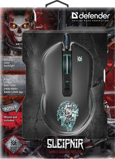 Mysz przewodowa Defender SLEIPNIR GM-927 12800dpi 6P + podkładka Gaming + GRA