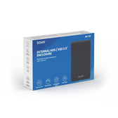 Obudowa na dysk HDD/SDD SAVIO AK-65, USB 3.0, 2,5", czarna