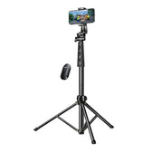 Selfie stick Ugreen LP680 ze stojakiem i pilotem Bluetooth 1.8m - czarny