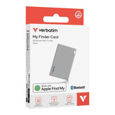 Lokalizator Verbatim My Finder Card MYFCR-01S Bluetooth NFC do Apple srebrny