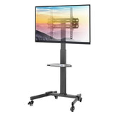 Stojak mobilny Techly 32"-55", 35kg, z półką