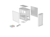 Obudowa Genesis Irid 503 ARGB Lite Matx Mini Tower z oknem Biała