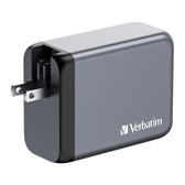 Ładowarka sieciowa Verbatim GaN GNC-200 3xUSB-C PD (2x100W+65W) 1xUSB-A QC 3.0