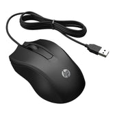Mysz przewodowa HP 105 BLK optyczna czarna