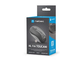 Mysz bezprzewodowa Natec Toucan optyczna 1600 DPI czarna