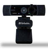 Kamera internetowa Verbatim AWC-03 4K UHD USB 2.0 z podwójnym mikrofonem czarna