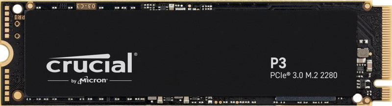 Dysk SSD Crucial P3 2TB M.2 2280 PCIe 3.0 NVMe (3500/3000 MB/s)