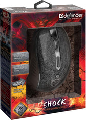 Mysz przewodowa Defender SHOCK GM-110L 3200dpi 6P + podkładka Gaming + GRA