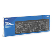 Klawiatura przewodowa SAVIO KB-04 podświetlana LED