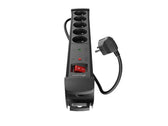 Listwa zasilająca Lanberg SP1 1.5m 5x 230V PL czarna
