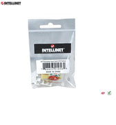Moduł Keystone Intellinet RJ45 UTP Cat.6, żółty