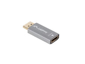 Adapter Lanberg Displayport (M) -> HDMI (F) 8K srebrny