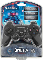 Gamepad przewodowy Defender OMEGA, efekt wibracji, USB