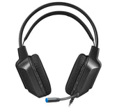 Słuchawki z mikrofonem Defender GOTHIC RGB USB czarne + GRA