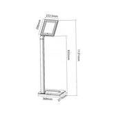 Stojak podłogowy na tablet Techly 9,7"-10,1" z ramką
