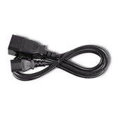 Kabel zasilający Qoltec IEC C20/C13 | 3x1.5mm2 | 1.2m