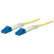 Światłowód krosowy Intellinet LC-LC duplex 9/125 OS2, SM 1m