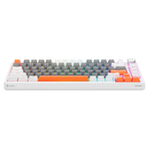 Klawiatura przewodowa SAVIO ASTRAL White OUTEMU White Jade RGB 3 kolory keycapów magnetyczna