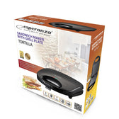 Opiekacz do kanapek Esperanza Tortilla EKT009