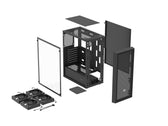 Obudowa Fury Shobo SH8F Midi Tower z oknem czarna