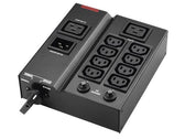 Moduł MBS (Maintenance Bypass Switch) 19" dla UPS Power Walker do 1-3 kVA 8x IEC C13, 1x IEC C19