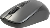Mysz bezprzewodowa Defender WAVE MM-995 optyczna bezklikowa silent 1600dpi srebrna