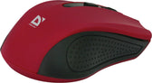 Mysz bezprzewodowa Defender ACCURA MM-935 optyczna 1600dpi 4P czerwona