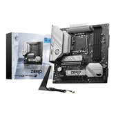 Płyta MSI B760M PROJECT ZERO /B760/DDR5/SATA3/M.2/USB3.2/WiFi/BT/PCIe5.0/s.1700/mATX