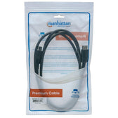 Kabel Manhattam DisplayPort/DisplayPort 1.2, DP-DP M/M, 4K*60Hz 2m czarny
