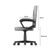 Fotel gamingowy dla dziecka Huzaro Ranger 1.0 Grey Mesh
